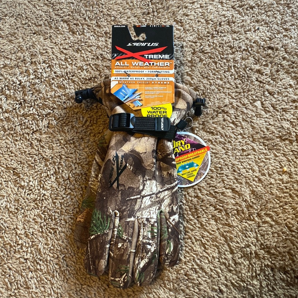 Realtree Xrtreme All Weather Waterproof Gloves